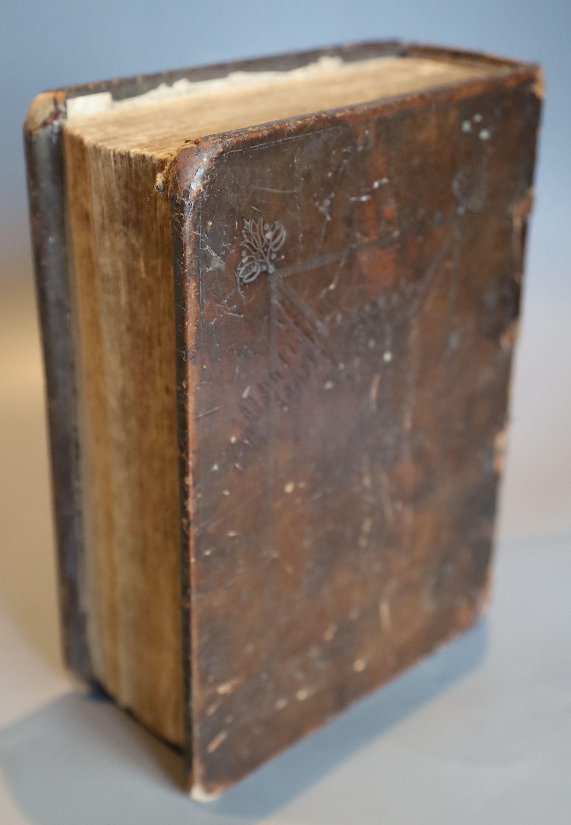 Bible in English - Bible, Robert Barker London 1611. general title page, detached, torn, edges ragged, fore-edge margin strengthened, p